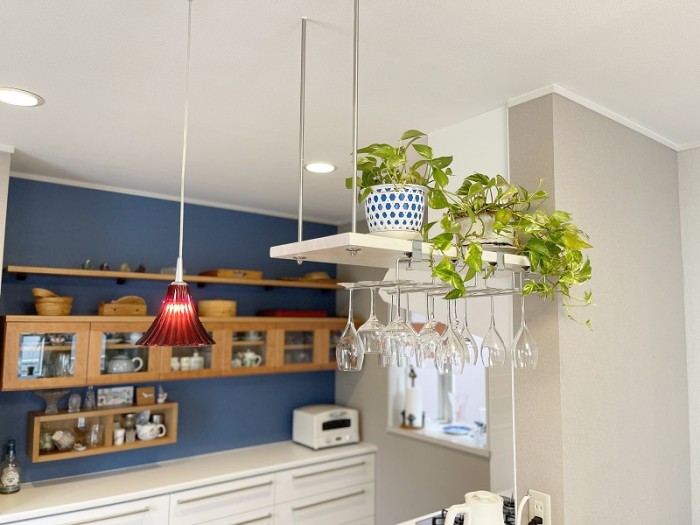 吊戸棚を撤去して、すっきり機能的な対面キッチンに　世田谷区M様邸